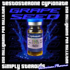 Testosterone Cypionate 250mg/ml - 10ml Vial